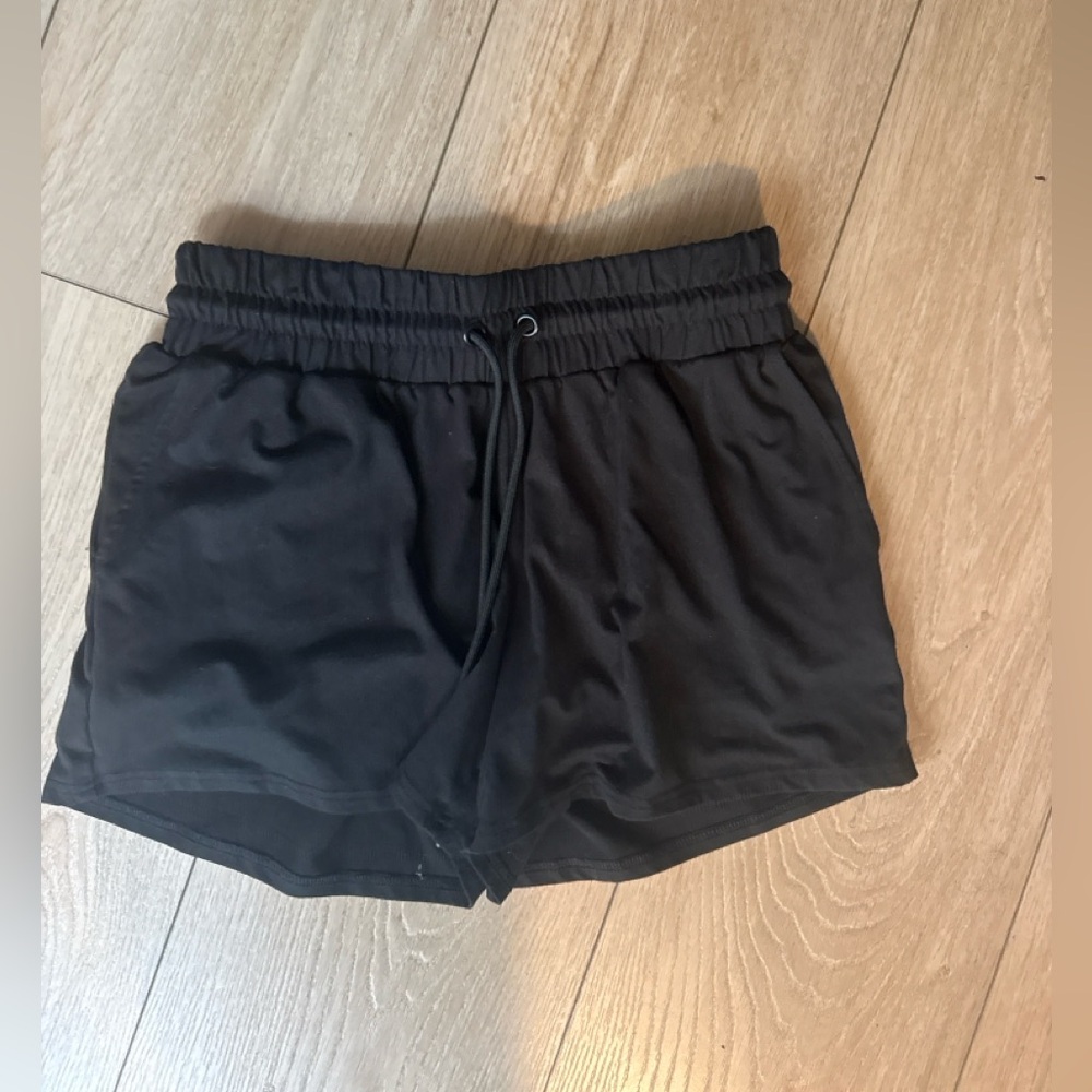 Threads 4 Thought Elliot Lounge Shorts Black Small Sustainable Athleisure